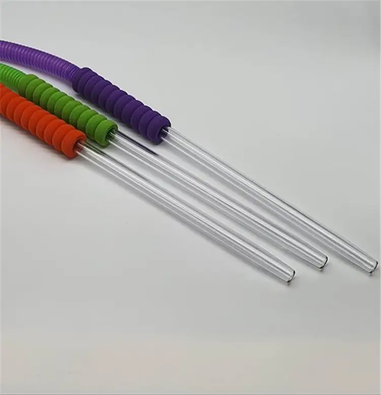 disposable hookah hose disposable new acrylic model foam grip hose hot sale