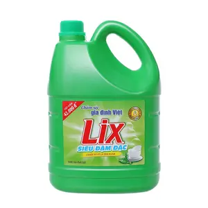 Концентрированная жидкость для мытья посуды Lix с зеленым чаем л