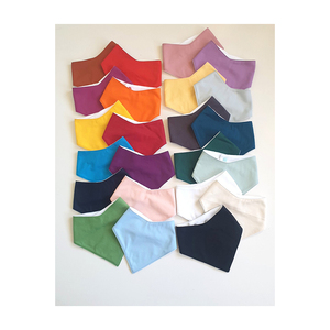 Bavoirs en coton de styliste, marque privée, Bandana pour bébé - Product Image 1