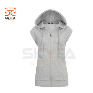 Sudaderas informales de manga larga para mujer, jersey de gran tamaño con cremallera, nuevo diseño - Product Image 5