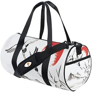 กระเป๋า Duffle สำหรับเดินทางวันหยุด,พร้อมช่องใส่รองเท้ากระเป๋ายิมเล่นกีฬากันน้ำได้ตามต้องการ - Product Image 3