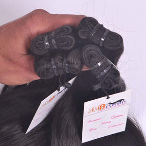 Precio de fábrica, cabello vietnamita liso, cabello virgen dibujado doble, extensiones de cabello humano dibujado doble virgen a granel al por mayor - Product Image 6