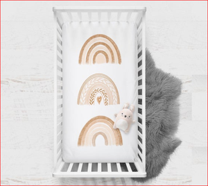 100% Organic Single Jersey Plain and Printed Standard Cotton Baby Crib <b>Sheet</b> Set High Quality Custom Fitted Crib <b>Sheet</b> - Product Image 1