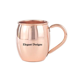 Silver Plated Copper Beer Tankard Hammered Finished Table Top Copper Beer Mug Premium Quality Table Ware Copper Beer Mug - Product Image 6