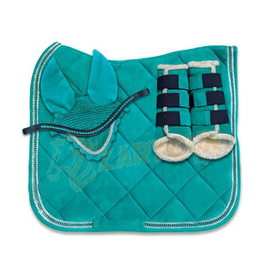 Ensemble de tapis de selle de dressage de meilleure qualité Nouveau design Tapis d'équilibre pour chevaux Jeu de tapis de selle en feutre pour équitation anglaise - Product Image 4