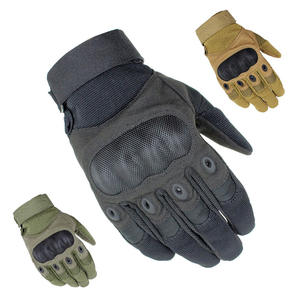 Guantes tácticos de dedo completo para hombre, protectores de manos tácticos personalizados, resistentes a golpes, para exteriores, precio barato - Product Image 1