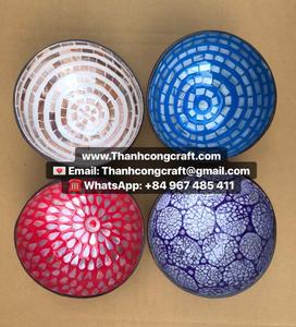 Bol en noix de coco naturel de ml, bols en noix de coco écologique faits à la main du vietnam, acheter en grande quantité - Product Image 1