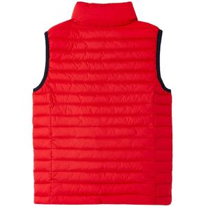 Chaleco de Invierno Personalizado para Hombre, Reversible, Transpirable, Ecológico, de Tela de Lana Peinada, Acolchado de Poliéster, Impermeable, Cortavientos, para Viaje - Product Image 4