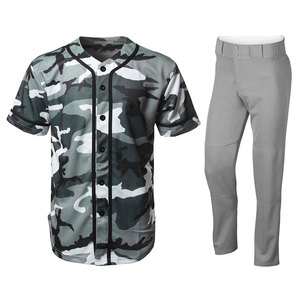 OEM Customize Breathable blank womens baseball Jerseys Wholesale Cheap sublimation baseball jersey softball uniform - Product Image 4