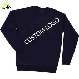 Recién llegado, sudaderas personalizadas, ropa deportiva pesada GSM, Jersey de algodón para hombre, sudadera sin capucha - Product Image 4