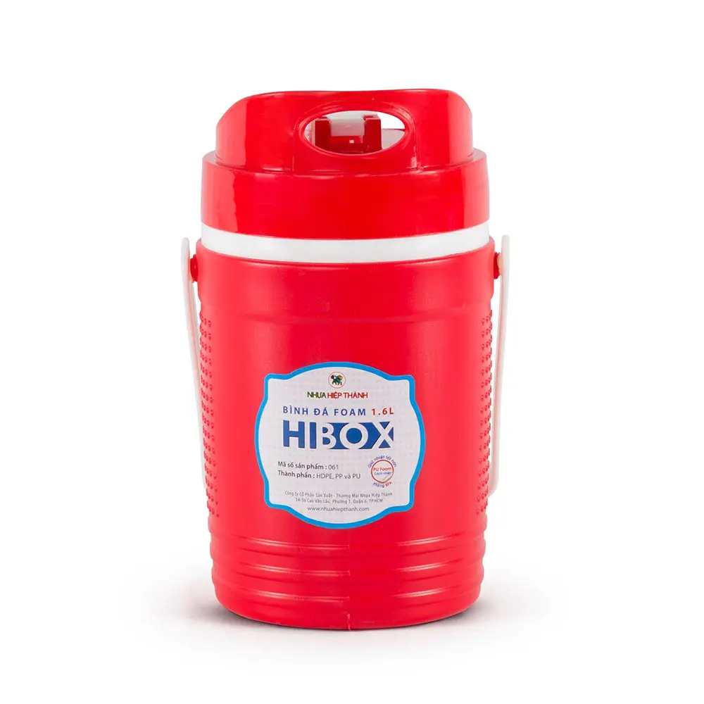 Smart Thermal Jug 1,6L Hibox Insulated PU Foam with handle Easy to bring Travel Camping Picnic Keep Heating Jug from Vietnam