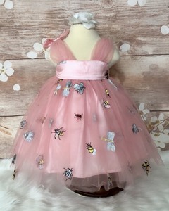 Vestido de princesa Floral para niñas, hecho en Vietnam, venta al por mayor - Product Image 4