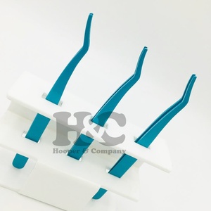 Applicateur professionnel vison personnalisé or et noir applicateur de cils pince à épiler outil de beauté durable logo en acier inoxydable - Product Image 6