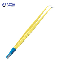 Forceps bipolaires Jansen en acier inoxydable professionnel avec câble et cordon pour utilisation en chirurgie générale