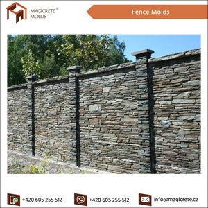 2024 Última llegada Mejor calidad Panel de valla de doble cara Fabricante de moldes de hormigón - Product Image 2