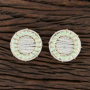 อินโดเวสเทิร์นท็อปชุบทอง104797ขายส่งอัญมณีจาก Kanhai Jewels ในราคาที่ดีที่สุด - Product Image 3