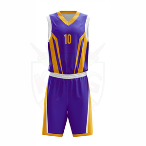 UK Livraison gratuite Fournisseur d'uniformes de basket-ball imprimés grande taille respirants-Équipe et marque personnalisées 100% Polyester - Product Image 4