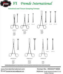 Pinzas Intestinales y de Tejido Chaput y Pinzas Intestinales y de Tejido Allis con Certificación CE - Product Image 2