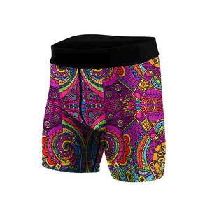 กางเกงขาสั้นรัดกล้ามเนื้อสำหรับผู้ใหญ่ชุดต่อสู้ผ้าโพลีเอสเตอร์ - Product Image 1