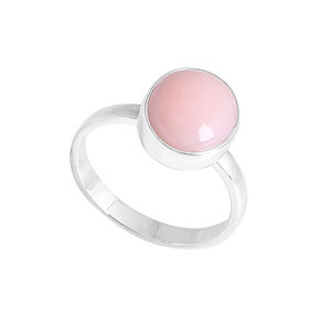 Anillo de ópalo Rosa Anillo de piedras preciosas Joyería hecha a mano Plata de Ley 925 Joyería natural Hecho a mano 925 Sello CASA DE PLATA - Product Image 2