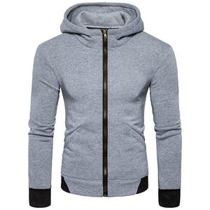 Sudadera con capucha básica para hombre, ropa deportiva para hombre, sudadera con cremallera de estilo Hip Hop - Product Image 3