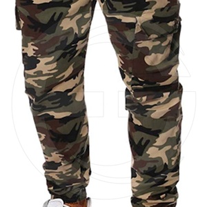 Pantalones cargo de camuflaje para hombre para correr para hombre con bolsillo tejido con logotipo personalizado al por mayor para hombre - Product Image 6