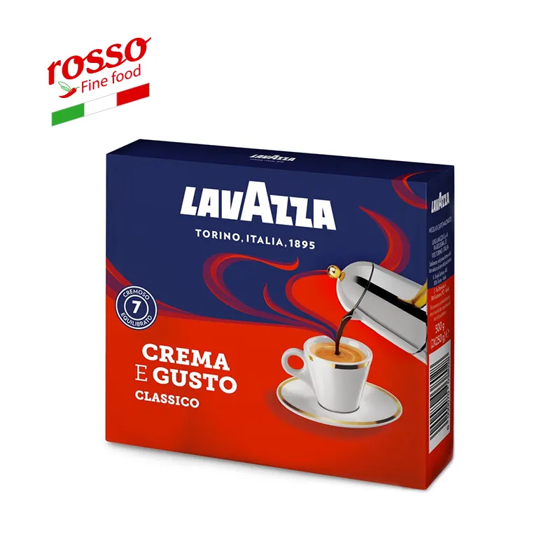 Lavazza Coffee Crema e Gusto Classico 2 packs x 250 G italian coffee - Made in Italy