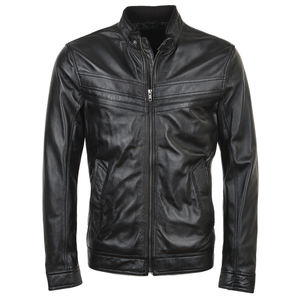 Chaqueta de cuero Pu para hombre, diseño de moda, alta calidad, para motocicleta, novedad - Product Image 1