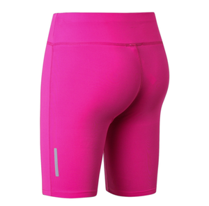 Pantalones cortos deportivos de compresión para mujer, Shorts transpirables suaves para gimnasio, entrenamiento, correr, con estampados personalizados - Product Image 4