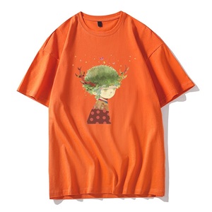 Camiseta de talla grande para mujer, remera con estampado Multicolor de la mejor calidad, precio de fábrica, 100% algodón - Product Image 5