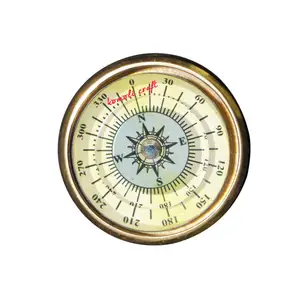Đầy Đủ Chức Năng Thiết Kế Cổ Bằng Đồng La Bàn Sưu Tập Hàng Hải - Product Image 1