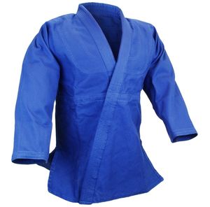 ผ้าฝ้ายสีฟ้าธรรมดาสบายยูโดเครื่องแบบในราคาขายส่งทำในปากีสถาน - Product Image 2