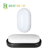 AC85-265V CRI80 IP65 Étanche Carré Rond cloison Led résistant à L'humidité lumière plafond lampe 10w 15w 20w 25w 3000k 8000k 10000k