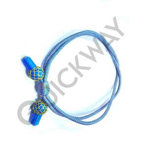 Correas de barbilla uniformes ceremoniales personalizadas y cordones de tapa Correa de barbilla de color azul cielo y azul oscuro personalizada 2025 - Product Image 1