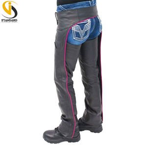 Chaparreras Completas de Equitación Estilo Inglés 2022 de la Mejor Calidad, Cuero Genuino Suave, Alta Calidad, Venta al por Mayor, Personalizables para Hombre, Estándar - Product Image 4