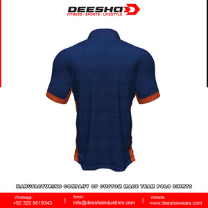 Hot Fashion personnalisé anti-rides pleine Sublimation brodé tissu éponge tricoté pour chemise pour hommes/femmes en gros - Product Image 3