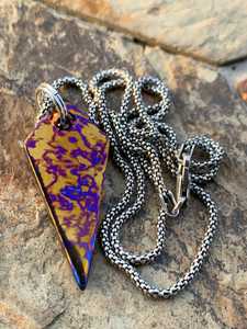 Timascus Mokuti-collar/colgante hecho a mano - Product Image 3