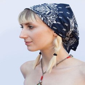High Quality Cotton Scarf <b>Bandana</b> Custom <b>Design</b> Printed Square Summer Sun for Women Wholesale Adult Sunscreen Feature - Product Image 4