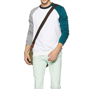 New Factory Custom Logo Solid Color 60% cotton 40% polyester Sweatshirt Wholesale Men's Crewneck Sweatshirt - Product Image 4