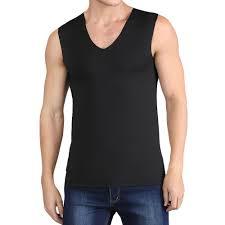 เสื้อกล้ามออกกำลังกายผู้ชาย ผลิตในปากีสถาน สำหรับการฝึกซ้อมแบบสบายๆ ไซส์ใหญ่ ระบายอากาศได้ดี ผลิตจากผ้าฝ้าย/โพลีเอสเตอร์ ป้องกันการเป็นขุย แห้งเร็ว - Product Image 4