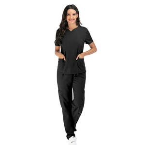 Offre Spéciale femmes clinique gommage ensembles à manches courtes soins infirmiers gommages uniformes médicaux pour médecin infirmière uniformes chauds pour les hôpitaux - Product Image 2
