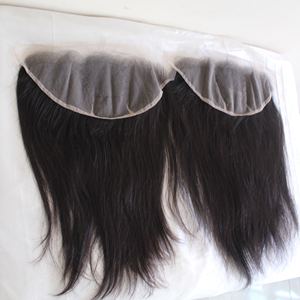 วิกผมด้านหน้าผมตรงแบบ HD จากเวียดนาม13*4ทรงตรงลายคลื่นธรรมชาติผมผ้าลูกไม้สองชั้น - Product Image 5