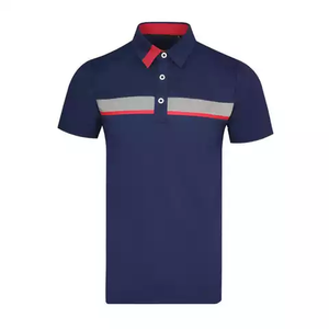 Polo Unisex de alta calidad con cuello en V, camiseta transpirable, tela antibolitas, antimanchas, de talla grande, informal, diseño informal sólido - Product Image 1