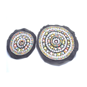 Wholesale High Quality Cheap Multiple Multicolor Beaded <b>Applique</b> <b>Patches</b> for Clothes - Product Image 1