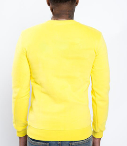 Vente en gros, haut de gamme, uni, 100% coton, Sweat-Shirt imprimé graphique, Logo brodé, pull-over pour hommes, Sweat-Shirt ras du cou - Product Image 2