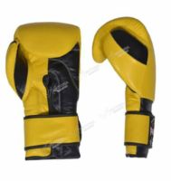Gants de boxe en cuir véritable de haute qualité de style professionnel avec équipement d'entraînement de logo personnalisé et protection du Pakistan