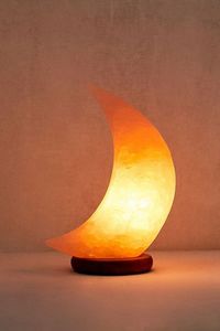 Lampe de sel de l'Himalaya de forme irrégulière, artisanale, naturelle, écologique, fait main, anti-stress, améliore la concentration, aide au sommeil - Product Image 3