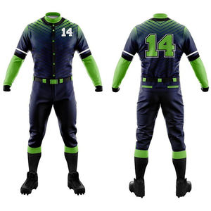 Uniforme de béisbol personalizado, uniforme de béisbol de alta calidad, precio barato, superventas - Product Image 5