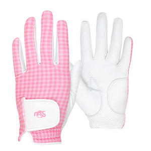 Guantes de golf de mano izquierda para hombre con gránulos de piel de oveja Características antideslizantes de cuero Cabretta transpirable suave - Product Image 1