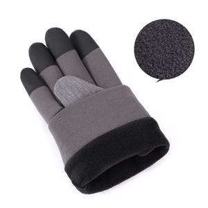 Gants coupe-vent unisexes, nouveau style, chaud, logo personnalisé, pour hiver, micro-Touch, - Product Image 5